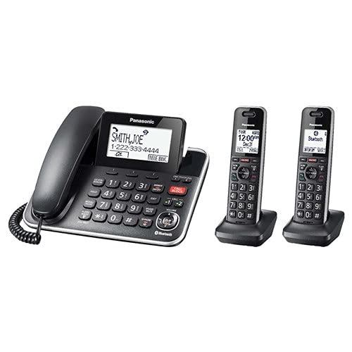Panasonic KXTGF882B Talking Caller ID Call Waiting Answering System