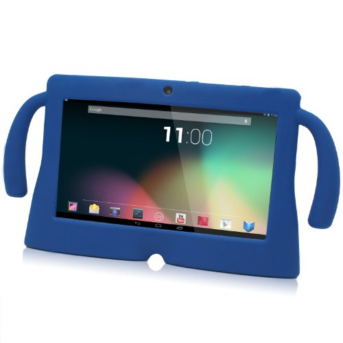 TabSuit 7'' BLUE Silicone Rubber Gel Soft Skin Case Cover case for 7