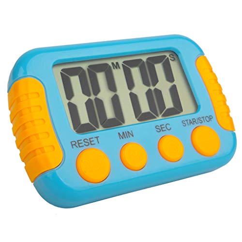 Classroom or Meeting Timers for Kids and Teacher Digital Kitchen Timer, Count-Up & Count Down for Cooking Baking Sports Games Office Study, Blue
