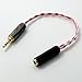 10cm Audio Adapter Trrs Mini Balanced 2.5mm Male to 3.5mm Female Balanced Trrs Hi-end Silver Plated Cable for Astell&Kern Ak240 Audio Adapter