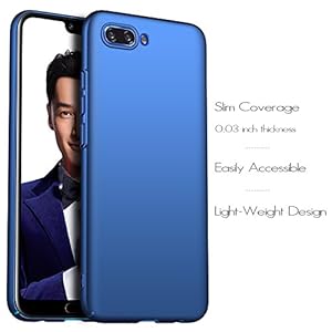 Anccer Cover Huawei Honor 10 [Serie Colorato] di Gomma Rigida Protezione Da Cadute e Urti Huawei Honor 10 (Azzurro… - immagine 7