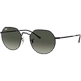 Ray-Ban Jack RB3565 Rounded Hexagonal Sunglasses for Men for Women +BUNDLE with ACCESSORY EYEWEAR KIT