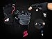 FIT JAB Weight Lifting Gym Gloves with Wrist Wraps with Anti-Slip Corrugated Technology for Powerlifting, Weight Training, Crossfit,Premium Quality for Men & Women-1 Year Warranty (guantes para Gym)