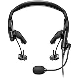 Bose Proflight Series 2 Aviation Headset with Bluetooth Connectivity, Dual Plug Cable, Black