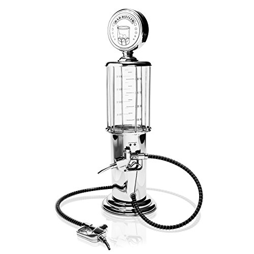 Grinscard-Getrnkespender-im-Tanksule-Design-Silbern-ca-900-ml-Ausgefallene-Zapfanlage-fr-Hausbar-und-Partys