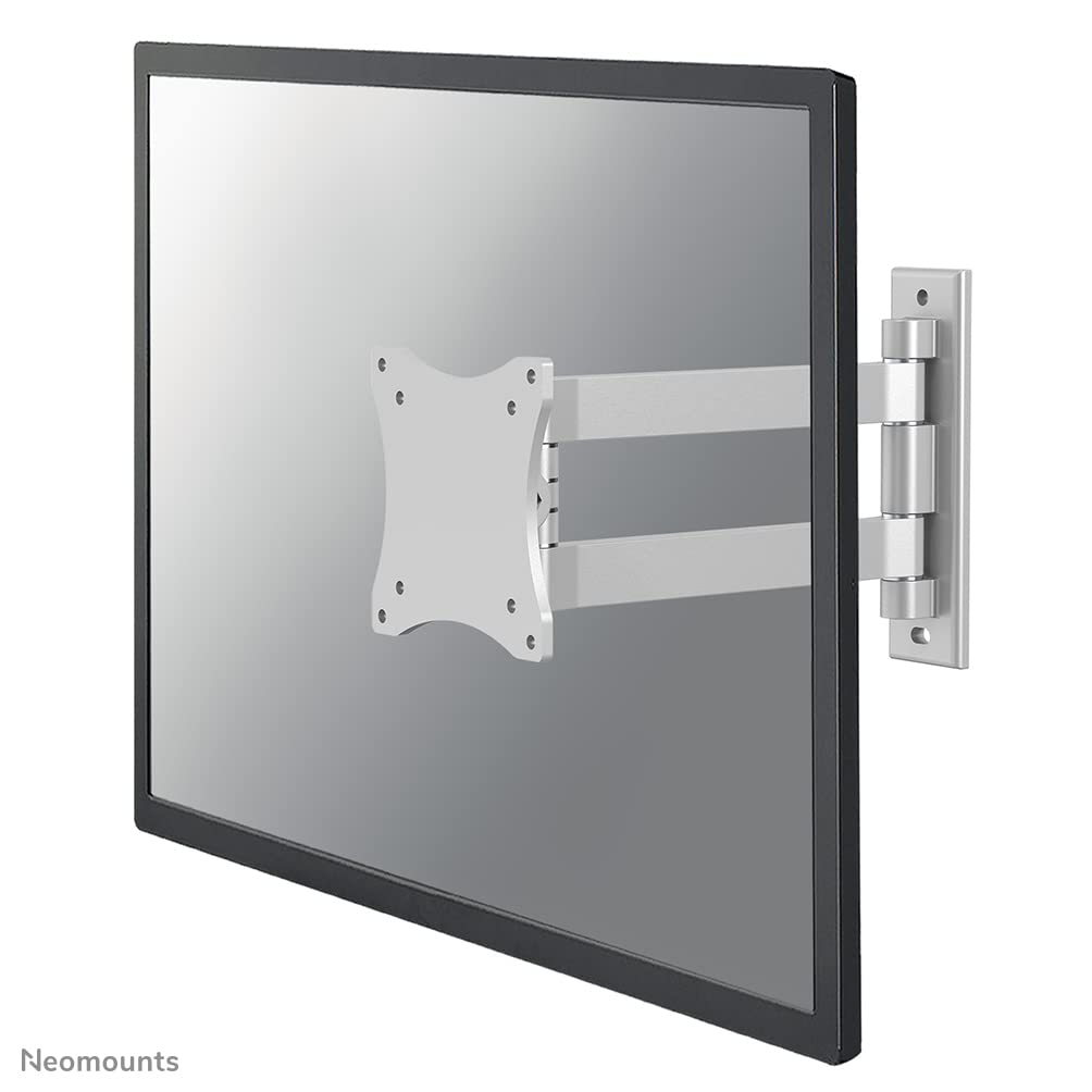 Newstar FPMA-W820 TV/Monitor Wall Mount (2 pivots & tiltable) for 10"-27" Screen - Silver — image 1