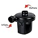Electric Air Pump for Inflatable Floats,Portable Deflating Air Mattress Pump to Blow Up Bed Pool Toy Raft Deflates Inflates 110-120 Volt,Ac Quick-Fill Inflator Deflator, Electrical Air Bed Pump