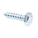 Prime-Line 9054850 Hex Lag Screws, 1/4 In. X 1 In., A307 Grade A Zinc Plated Steel (100 Pack)