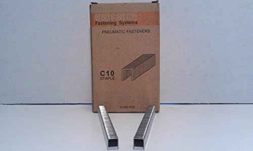 Unicatch 22 Gauge 3/8 Crown 3/8 Long Galvanized Staple by Unicatch