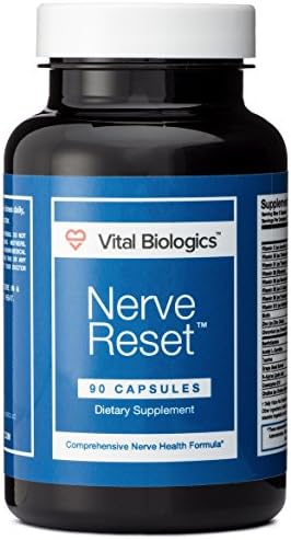 Comprehensive Nerve Support Formula- Nerve Reset. A Natural, Fast-Acting Formula. 90 Capsules.