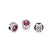 Pandora Cerise Radiant Hearts Silver & Pink Charm 791725NCC