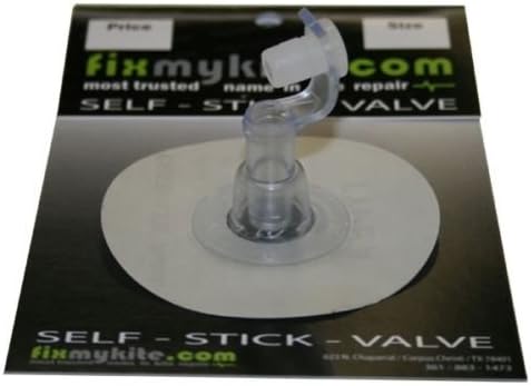 Fixmykite FMK 7mm 1-Way Kiteboarding Bladder Self Stick Repair Valve