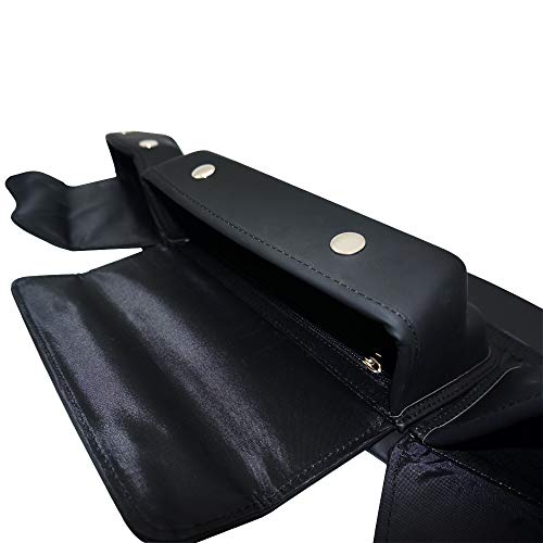WOWTK Windshield Bag, Three Pocket Batwing Fairing Pouch fits for