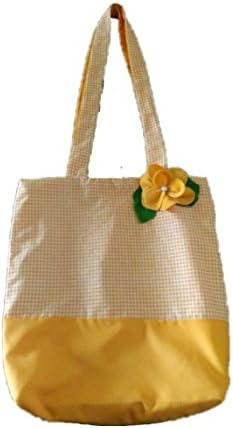 Tashkent Multipurpose Tote Bag for Women - Made of Durable Fabric Shoulder Bag for Women - Yellow
