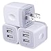Wall Charger, [3-Pack] 5V/2.1AMP Ailkin 2-Port USB Wall Charger Home Travel Plug Power Adapter Replacement for Phone 11Pro Max/XS/XR/8/7/7 Plus, Samsung Galaxy S7 S6, HTC, LG, Table, Motorola and More primary
