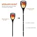 YUJENY Solar Flame Torch Lights Upgraded, Waterproof Dance Flame Lighting Solar Garden Light Outdoor Landscape Decoration Lighting Dusk to Dawn Auto On/Off (1 Pack)