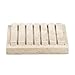 Natural Champagne Marble Soap Dish – Handcrafted & Polished Luxury Soap Tray for Bathroom, Kitchen, and Sink Countertops, Elegant Design Used in 5-Star Hotels (5.2” L x 4” W, Beige Natural Stone)