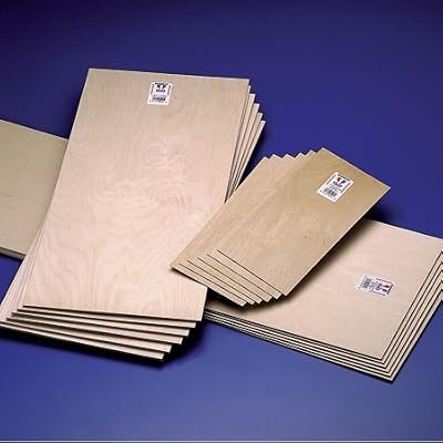 Midwest Thin Birch Plywood 1/16 in. x 12 in. x 24 in. r.c. aircraft modeling by Midwest