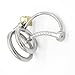 FeiGu Male Stainless Steel Chastity Cage Device 90 (45mm Ring)