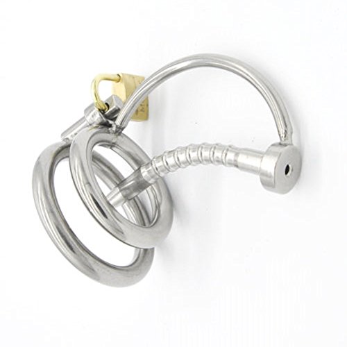 FeiGu Male Stainless Steel Chastity Cage Device 90 (45mm Ring)