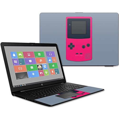 MightySkins Skin Compatible with HP 17t Laptop 17.3" (2017) - Game Kid Pink | P…