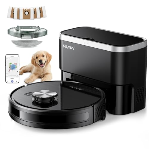 MAMNV Robot Vacuum LiDAR Navigation Self-Emptying