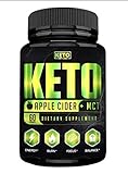 Keto Apple Cider Vinegar Pills with MCT Oil - Organic Ketosis Supplement for Women and Men - Fat Burner, Support Metabolism and Boost Energy - 60 Capsules