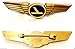 Aviator Kids Pilot Wings Plastic Pins Lot of 5
