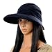 Vbiger Visor Hats Wide Brim Cap UV Protection Summer Sun Hats For Women
