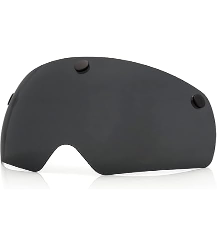 Basecamp Clear Visor Removable Goggles Shield Cycling Bike Helmet in Model 049, Adult Helmets