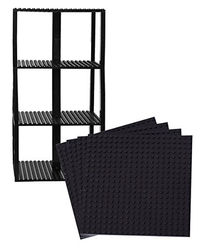 Buy Premium Black Stackable Base Plates 4 Pack 6 X 6