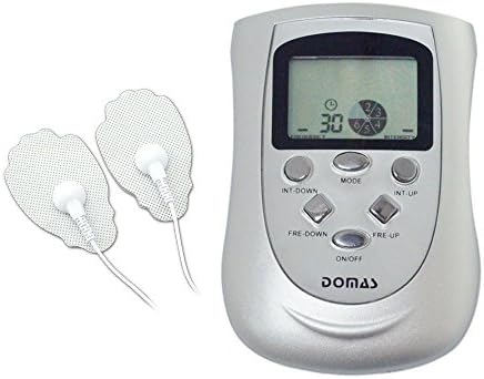 TENS Unit Muscle Stimulator Electrode Pain Relief Digital Pulse Massager by DOMAS