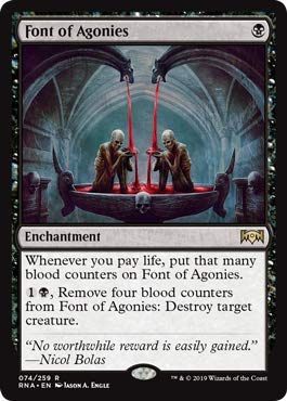 Magic: The Gathering - Font of Agonies - Ravnica Allegiance