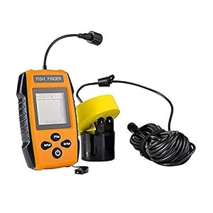 Portable Fishing Finder Echo Sondeur 100 M Sonar Lcd Sondeur Echo Sondeur Fishfinder Echo Sondeur For La Pêche Nouveau Câble Sonar Fishing Finder Détecteur De Poisson