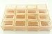 Maydahui 16 PCS Rectangle Chair Leg Floors Protector Silicone Caps Rubber Covers for Indoors Hardwood Furniture Feet Pads (Fit Length 1-5/8 to 1-7/8 Inch,Width 1-1/7 to 1-1/4 Inch)