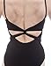 Dance Favourite Girls & Women Ballet Leotard 01D0027 – Twisted Cross-Over Back, Chest Lining, Soft Cotton-Blend Stretch