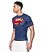 Mens Under Armour Alter Ego Compression Shortsleeve, Midnight Navy/Red, XL