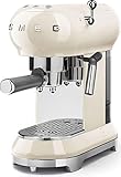 Smeg Espresso Machine Cream ECF01 CRUS