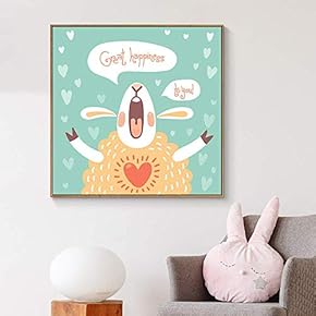 Floating Framed Canvas Wall Art for Living Room, Bedroom Canvas Prints for Home Decoration Ready to Hang - 16x16 inches