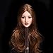 HiPlay 1/6 Scale Female Figure Head Sculpt, Asian Beauty Series, Charming Girl Doll Head for 12