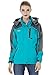 wantdo Women's Windbreaker Raincoat Breathable Softshell Hiking Jacket Blue M
