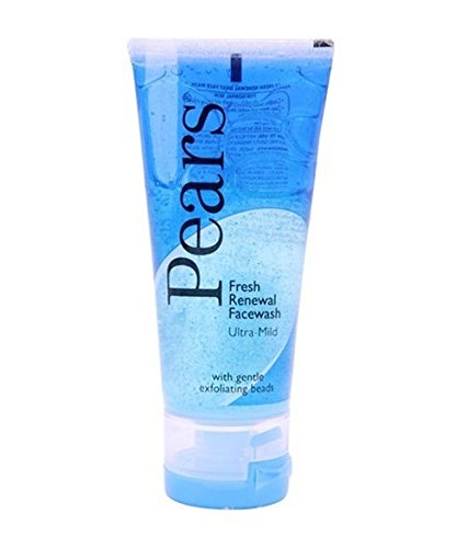 pears fresh renewal face wash
