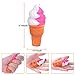 LEEHUR 20Pcs Slow Rising Squishies Keychain Kawaii Squishy Pack Party Favor Random Squeeze Funny Stress Relief Toys for Kids Gift School Prizes Supplies Classroom Rewards