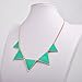 Jane Stone 4PCS Fashion Bubble Bib Collar Necklace Triangle Statement Necklace for Women(Fn0568-4set)