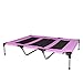 KOPEKS - Elevated Indoor Outdoor Portable Bed - Extra Large Size Pink Color