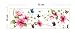 1 X DIY Removable wall stickers wall graphics and wall decals Quote Decal Art Vinyl Wall Sticker Bedroom bathroom tiles with flowers and butterflies