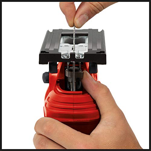 Einhell Akku-Stichsäge TC-ST 18 Li-Solo (Li-Ion, 18V, 20 mm Hubhöhe, max. 45° Schrägschnitte, Pendelhubfunktion… – Bild 5