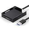 UGREEN USB 3.0 Lecteur de Carte SD Micro SD CF MS 4 en 1 Adaptateur de Carte SD TF Compact Flash 5Gbps Transfert Rapide…