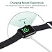 Kaihang Watch Charger Charging Cable, iWatch Magnetic Charging Cable Portable Cord 3.3 feet/1meter Compatible with iWatch 38mm & 42mm, Apple iWatch Series 1/2 / 3