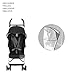 Maclaren Triumph Stroller, Black/Charcoal